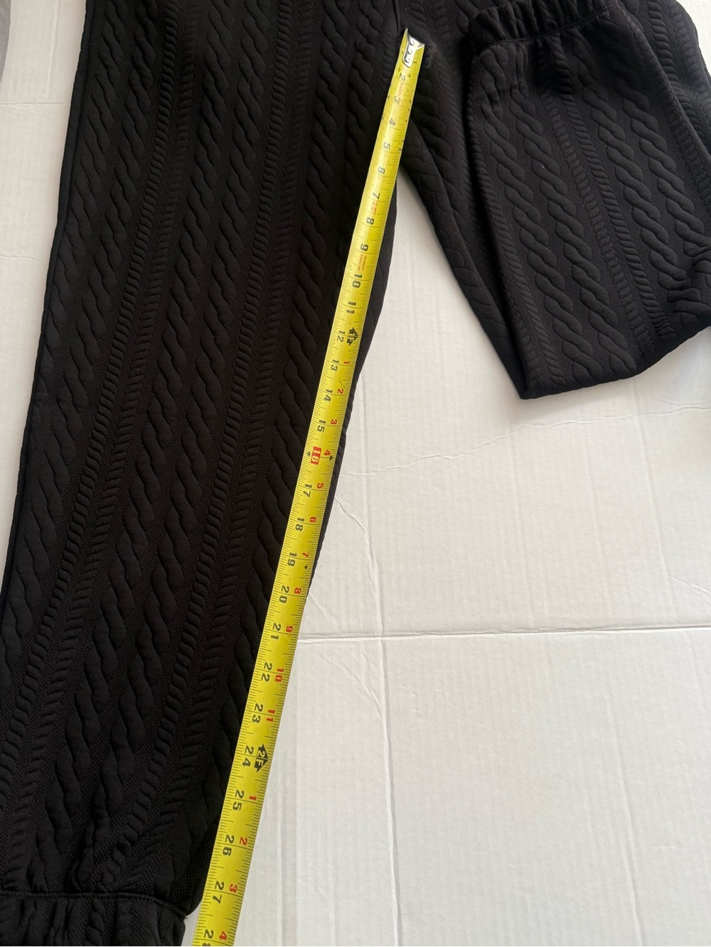 Joe Fresh Black Quilted Active Pullover - Picture 10 of 11